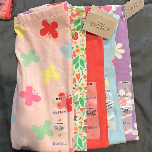 Garanimals Girls Leggings Set - Multicolor Patterns - Picture 5 of 6